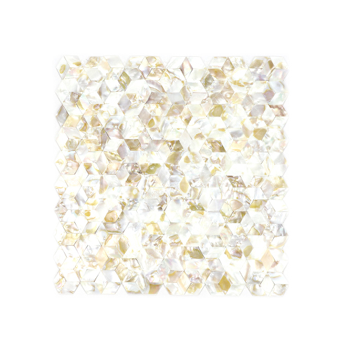 Wholesale Mother Of Pearl Rhombic Natural Shell Mosaic Tiles