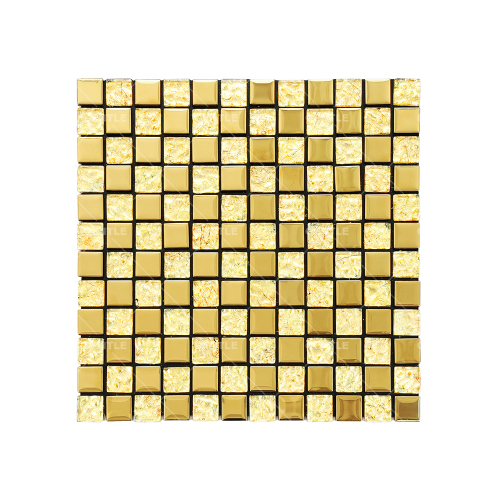 Wholesale Golden Crystal Glass Mosaic Tiles