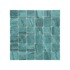 Wholesale Cyan Non-slip Square Porcelain Mosaics