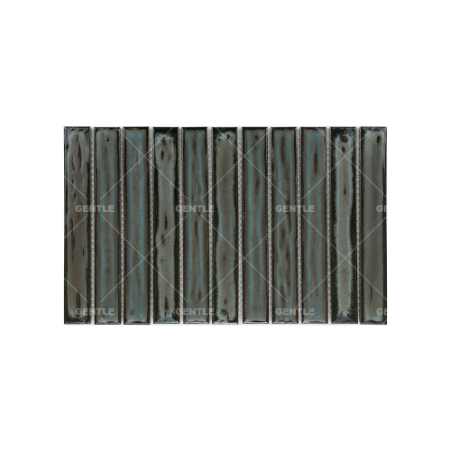 Wholesale Long Strip Shaped Porcelain Mosaic With Retro Style