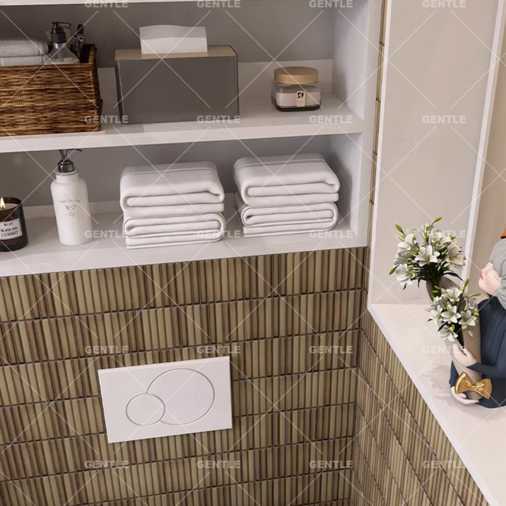 Wholesale Matt Brown Porcelain Mosaic With Rustic Style