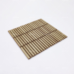 Wholesale Matt Brown Porcelain Mosaic With Rustic Style
