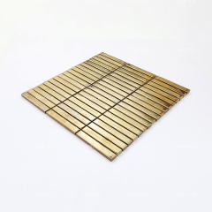 Wholesale Porcelain Mosaic With Metallic Glaze Effect For Dressing Wall