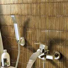 Wholesale Porcelain Mosaic With Metallic Glaze Effect For Dressing Wall