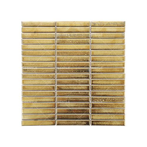Wholesale Porcelain Mosaic With Metallic Glaze Effect For Dressing Wall