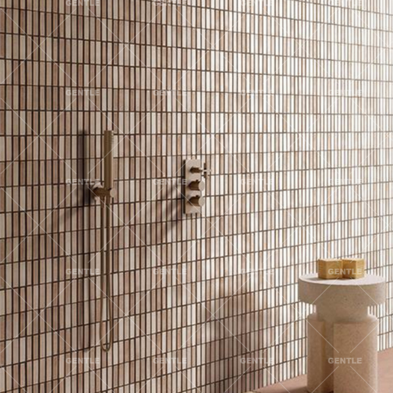 Wholesale Porcelain Mosaic With Metallic Glaze Effect For Dressing Wall