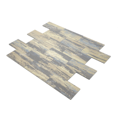 Wholesale Rectangle Aluminum Composite Mosaic With Metal Look