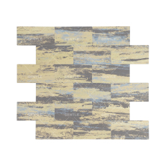 Wholesale Rectangle Aluminum Composite Mosaic With Metal Look