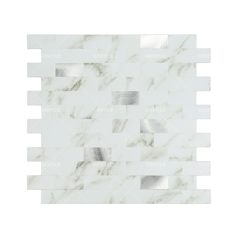 Wholesale Strip Aluminum Composite Mosaic With Metallic Effect