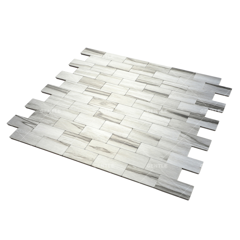Wholesale Strip Aluminum Composite Mosaic With Metallic Effect