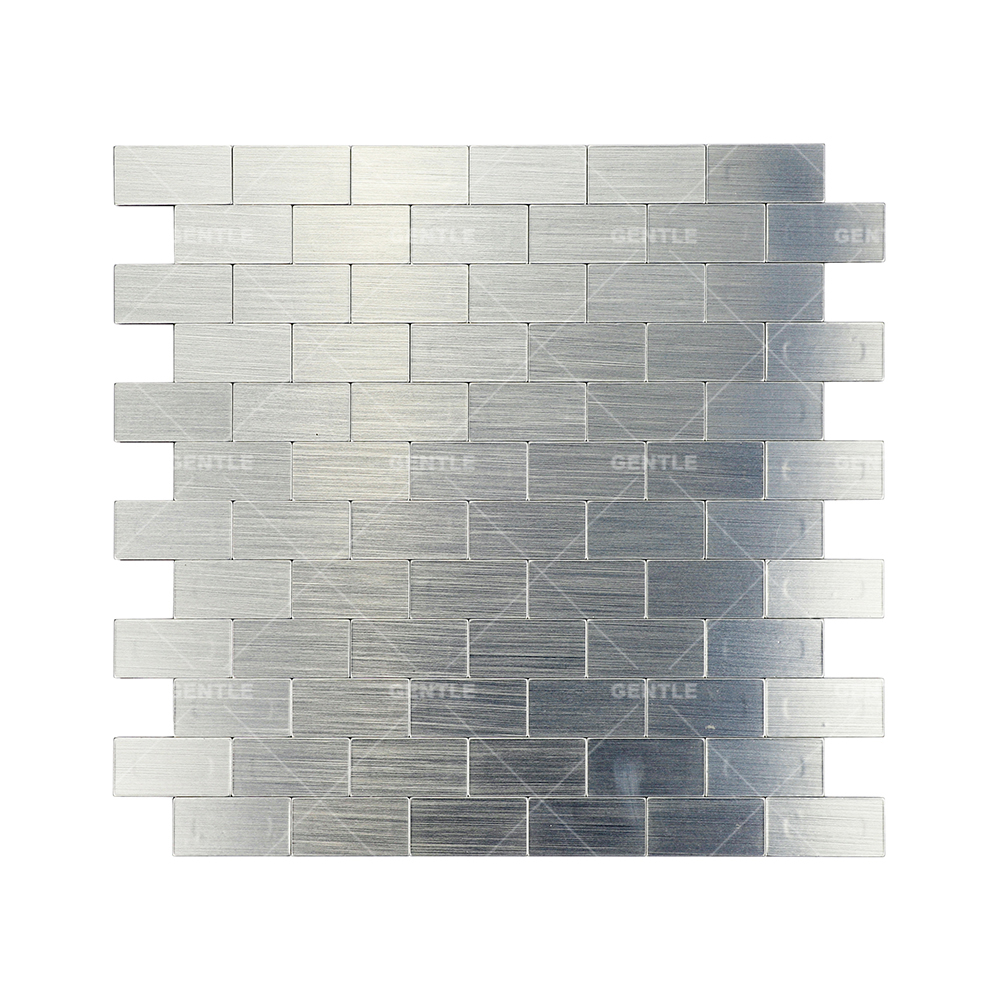 Wholesale Strip Aluminum Composite Mosaic With Metallic Effect