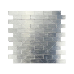Wholesale Strip Aluminum Composite Mosaic With Metallic Effect