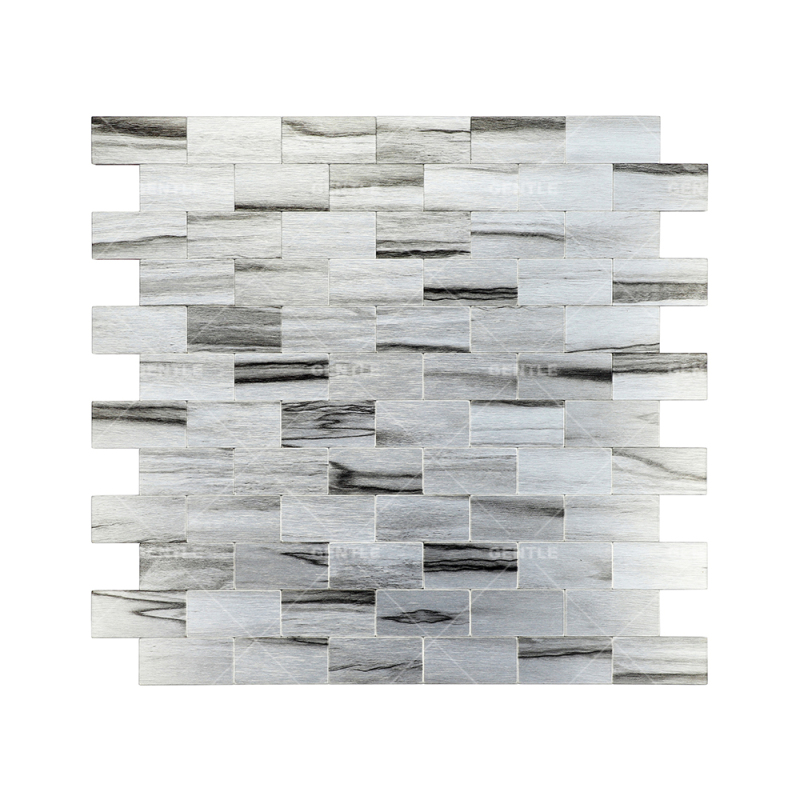 Wholesale Strip Aluminum Composite Mosaic With Metallic Effect
