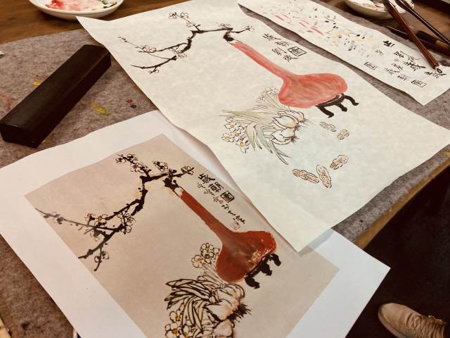 Adult Ink Painting                                                  成人水墨国画