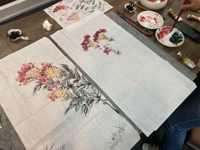 Adult Ink Painting                                                  成人国画