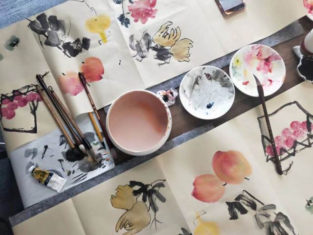 Adult Ink Painting                                                  成人水墨国画