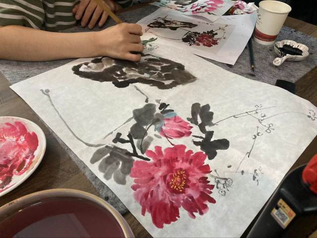 Adult Ink Painting                                                  成人水墨国画