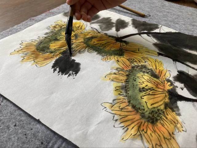 Adult Ink Painting                                                  成人水墨国画