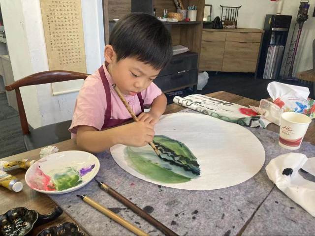 Children Ink Painting                                儿童水墨国画