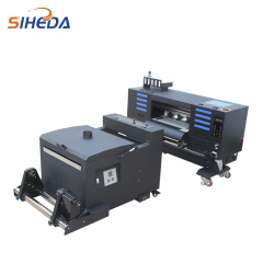 SIHEDA Heat Transfer A2 Size PET Film Digital Inkjet DTF Printing Machine for T-shirt and Hat DIY