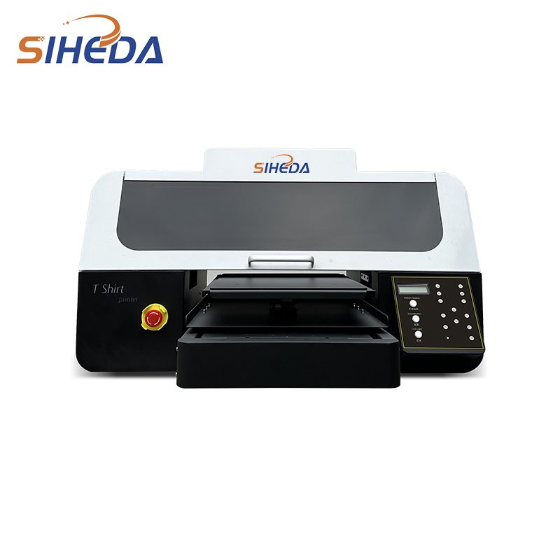 A3 Size Direct to Garment Industrial UV Flatbed DTG Printer for T-shirt Shoes Canvas Bag