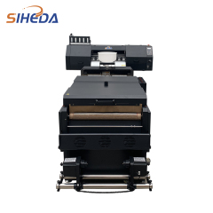 Siheda 24inch T-shirt dtf textile printer digital xp600 i3200 4 heads dtf printer 60cm printing machine xp600 dtf printer 60cm