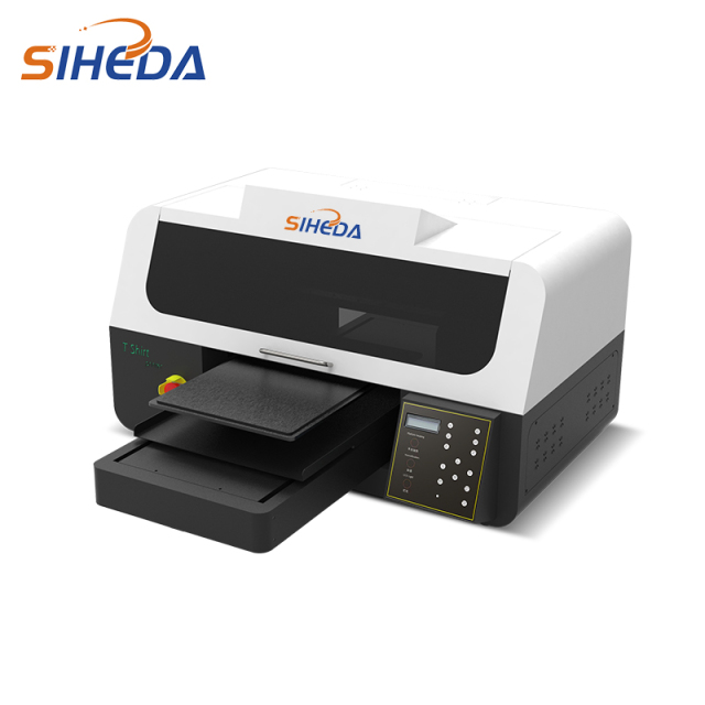 A3 Size Direct to Garment Industrial UV Flatbed DTG Printer for T-shirt Shoes Canvas Bag