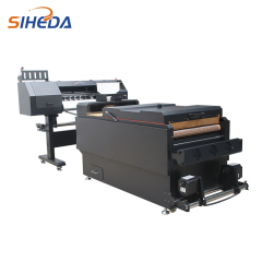 Siheda 24inch T-shirt dtf textile printer digital xp600 i3200 4 heads dtf printer 60cm printing machine xp600 dtf printer 60cm