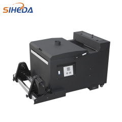 Siheda Small Printing Shop A2 PET Film Custom Print DTF Printer with Powder Shaker Set