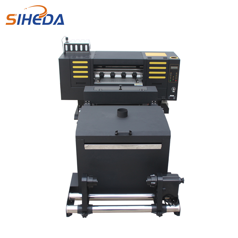Siheda Small Printing Shop A2 PET Film Custom Print DTF Printer with Powder Shaker Set