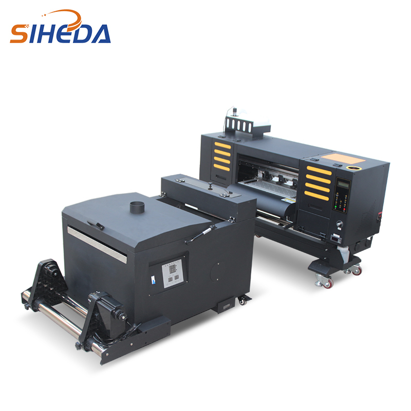 Siheda Small Printing Shop A2 PET Film Custom Print DTF Printer with Powder Shaker Set