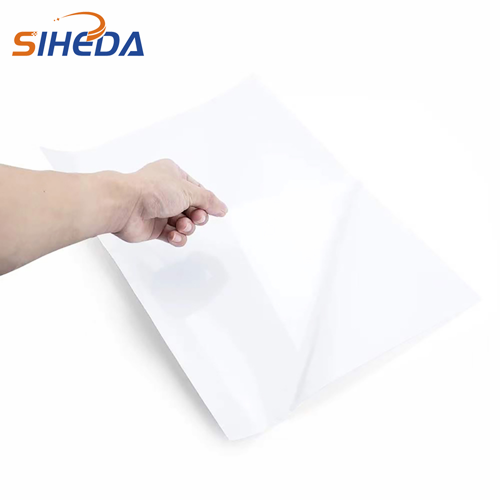 A3 Size and 32cm x 100m Soft Touch Hot Glitter Lamination Film for UV Crystal Label Printing