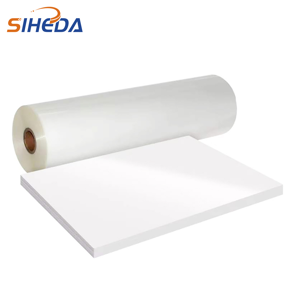 A3 Size and 32cm x 100m Soft Touch Hot Glitter Lamination Film for UV Crystal Label Printing