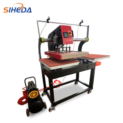 SIHEDA Pneumatic Auto Heat Press Machine Transfer Sublimation with Dual Working Station