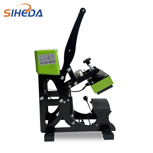 SIHEDA Manual Operation Cheap Price T Shirt Hat Heat Press Machine for Sublimation Heat Transfer Printing