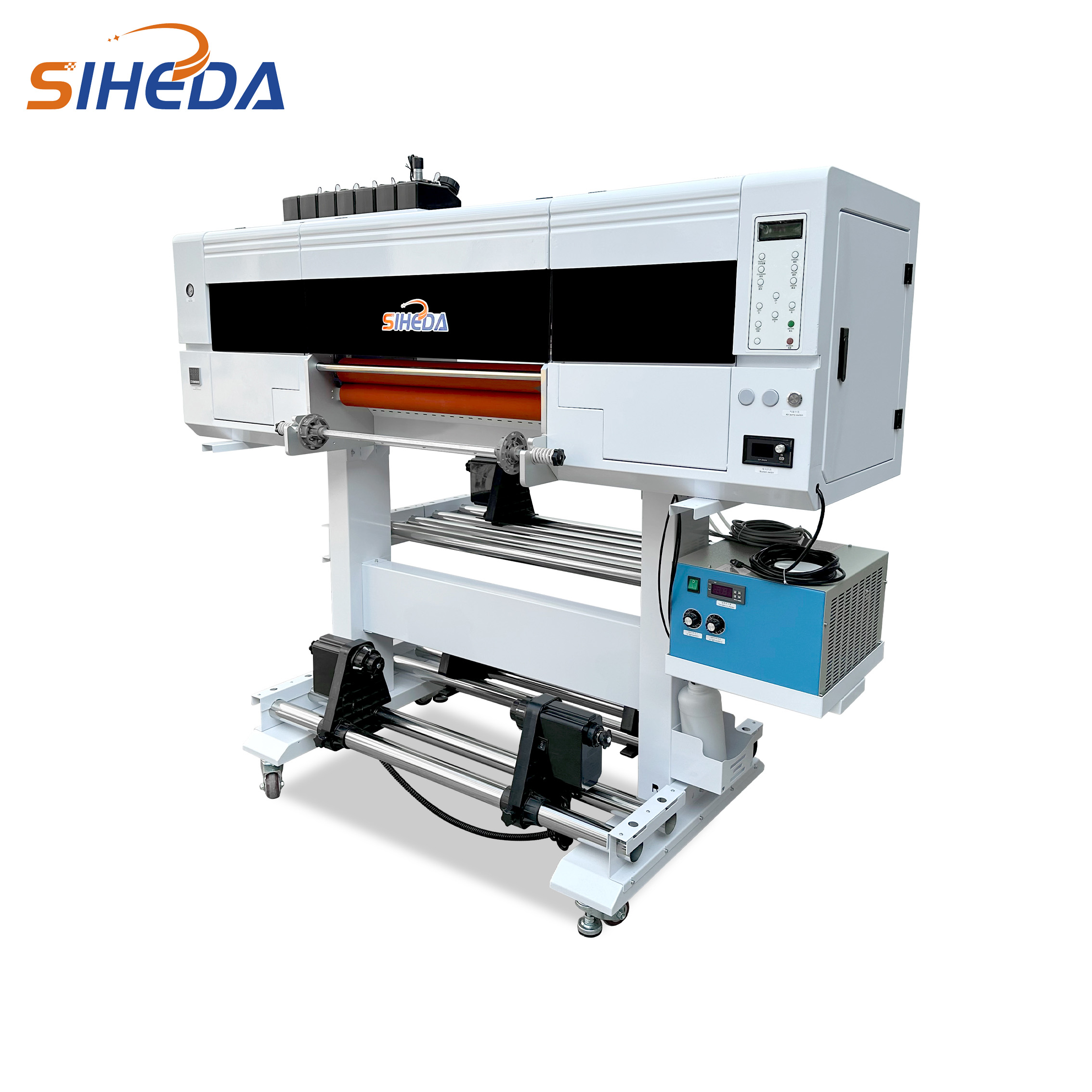 Siheda Roll to Roll 60cm AB UV Dtf Printer with Laminator for Epson ...