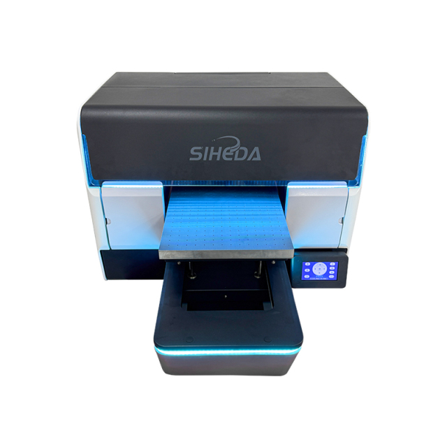 Small High-speed Blue 300*420mm DX7 Head UV Flatbed Printer for Digital Customization of Mobile Phone Cases