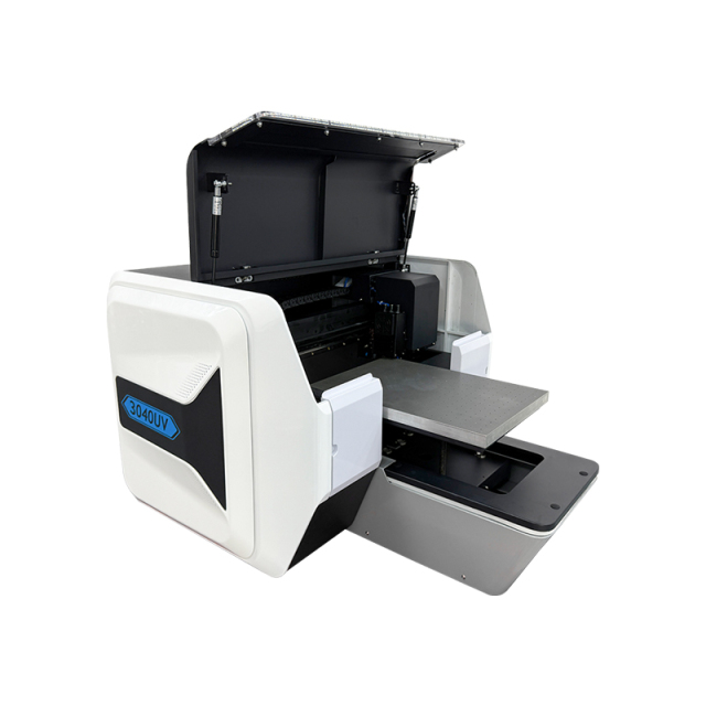 Small High-speed Blue 300*420mm DX7 Head UV Flatbed Printer for Digital Customization of Mobile Phone Cases
