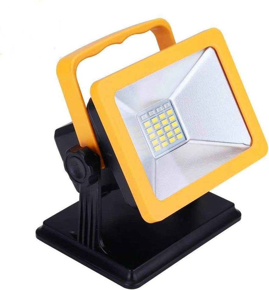 LATME ポータブル LED投光器 15W(磁石あり ブラック)