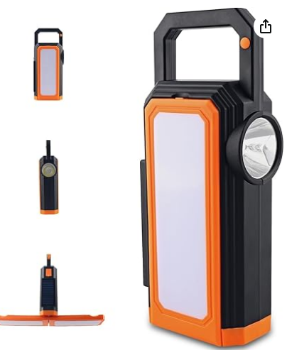 NORTHYUN LED 提灯 USB充电式 太阳能灯 露营 灯 太阳能供电&USB充电 1台两用 可充电 6种灯光模式 露营用品 悬挂 折叠 家庭照明 夜钓 防灾 停电对策 紧急/紧急用