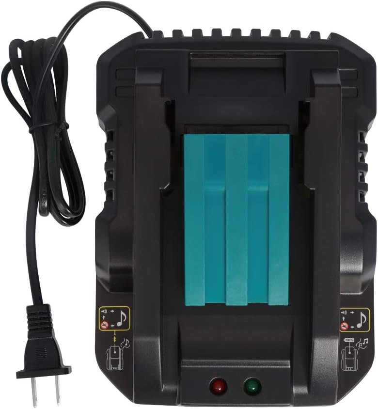 マキタ 充電器 DC18RC 14.4V-18Vリチウムイオンバッテリ互換 充電器 BL1430 BL1440 BL1450 BL1460 BL1815 BL1830 BL1840 BL1850 BL1860 BL1430B BL1460B BL1830B BL1850B BL1860B など 充電完了メロディ付 連続充電 壁掛け可能 作業用 現場用 電動工具【PSE認証済】