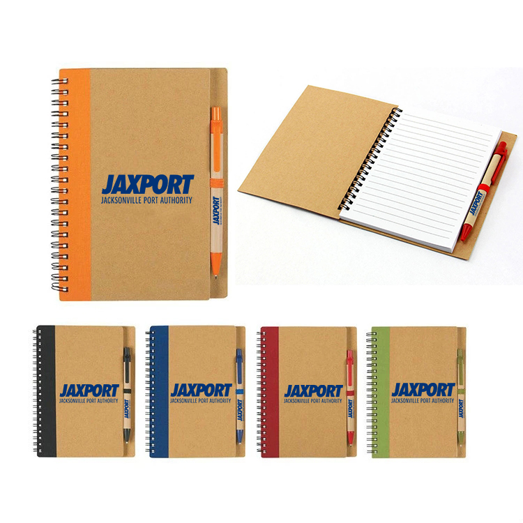 Spiral Notebook With Pen,Stationery & Office
