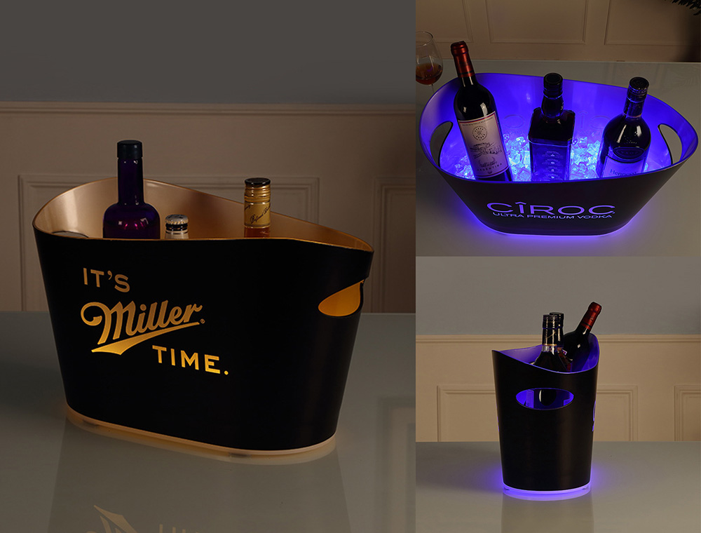 Rechargeable LED Ice Bucket,Party & Bar & Led light