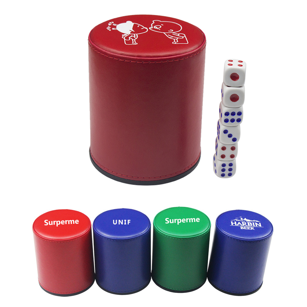 Custom Leather Dice Cups,Games & Toys & Stress Relievers