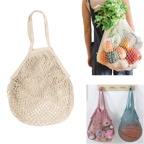Reusable Cotton Mesh Grocery Bags,Bags