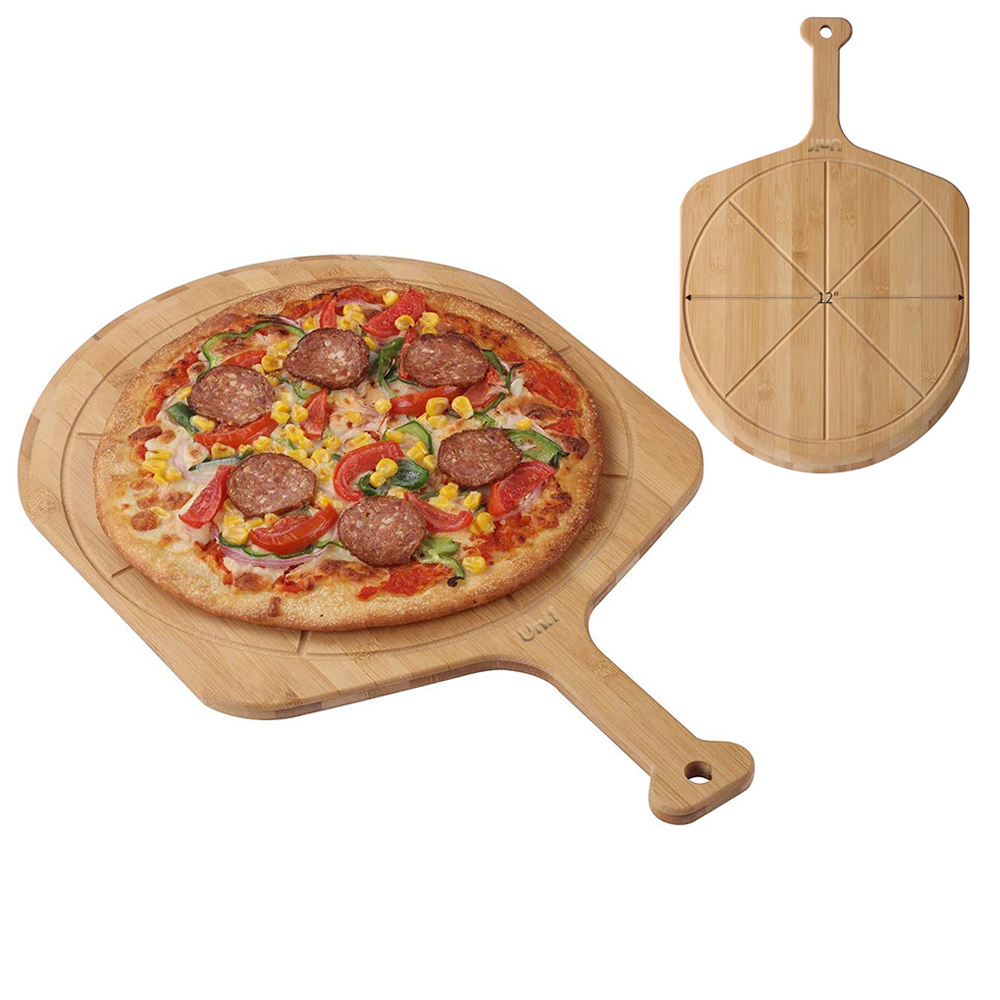 Pizza Bamboo Cutting Board,Home & Kitchen & Tools & Pets & Auto