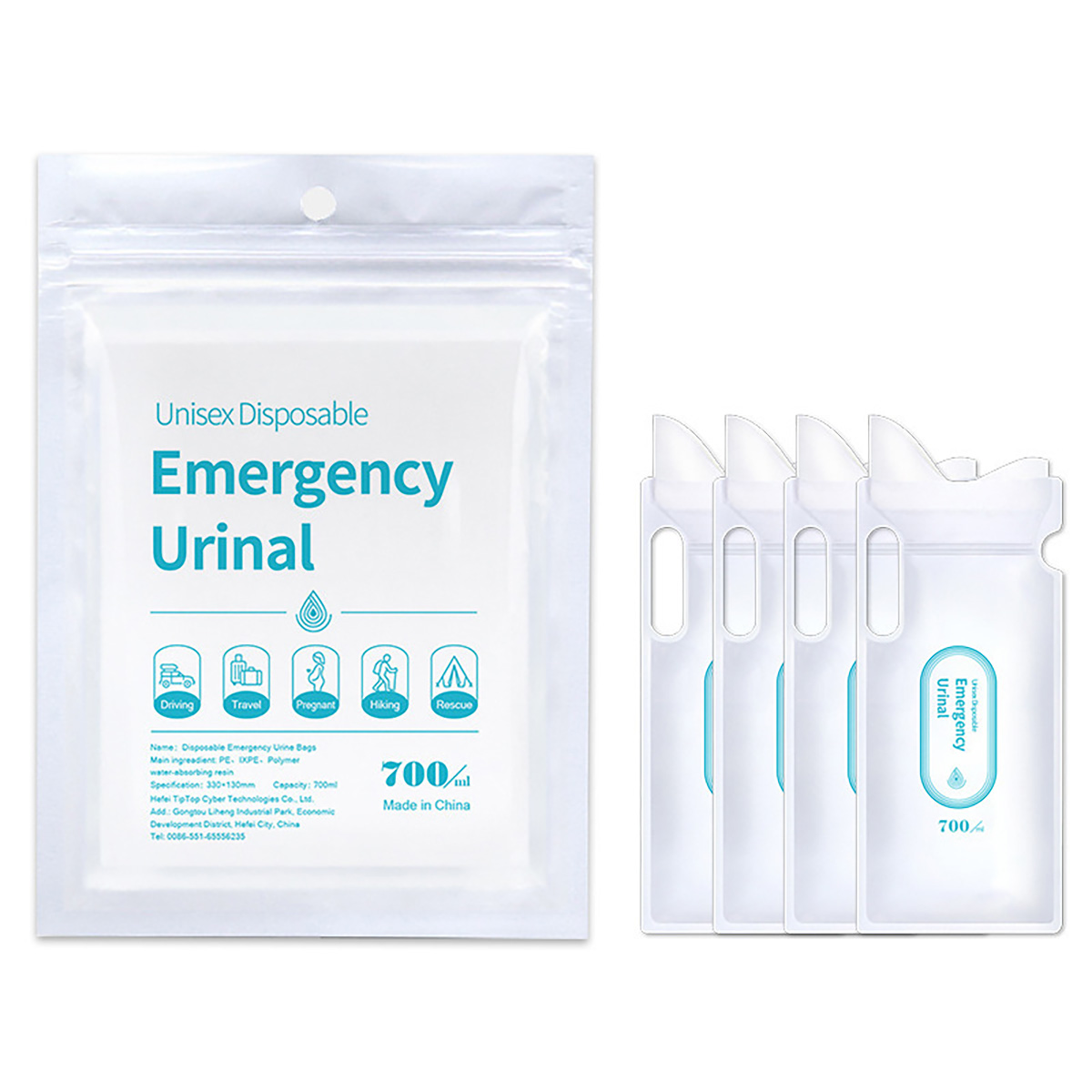 Disposable Emergency Urinal Bags,Bags