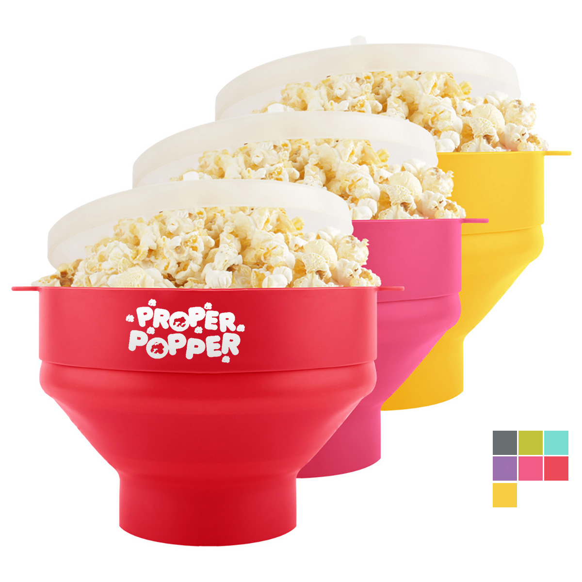 Collapsible Silicone Popcorn Popper,Home & Kitchen & Tools & Pets & Auto