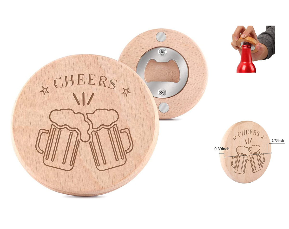 Round Bottle Opener,Drinkware