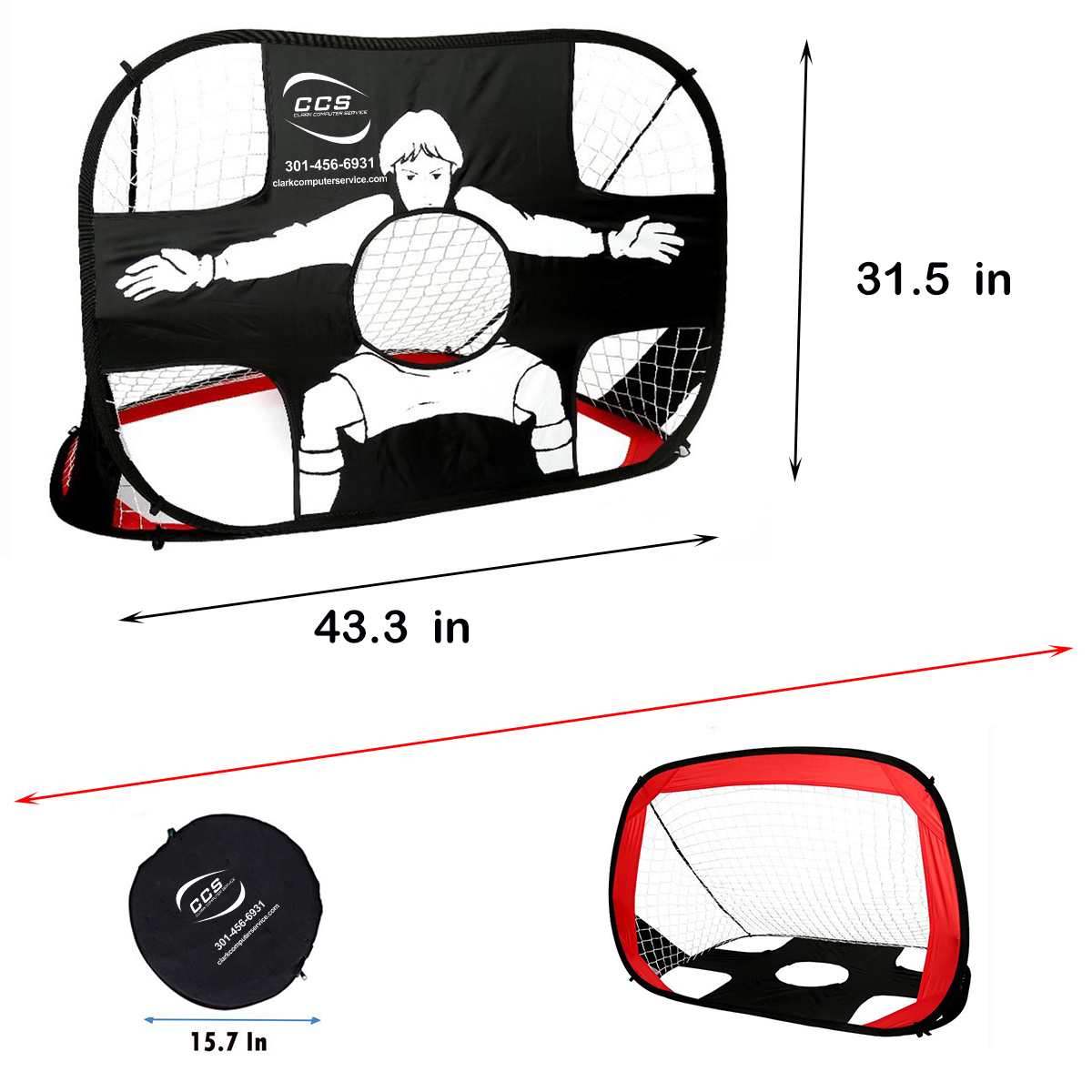 Beginners practice Soccer Net,Sports & Outdoors